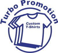 Turbo Promotion Thailand logo for custom T-shirts, polo shirts, tote bags, koozies, bar mats, umbrellas, beach flags, baseball caps and promotional merchandise.