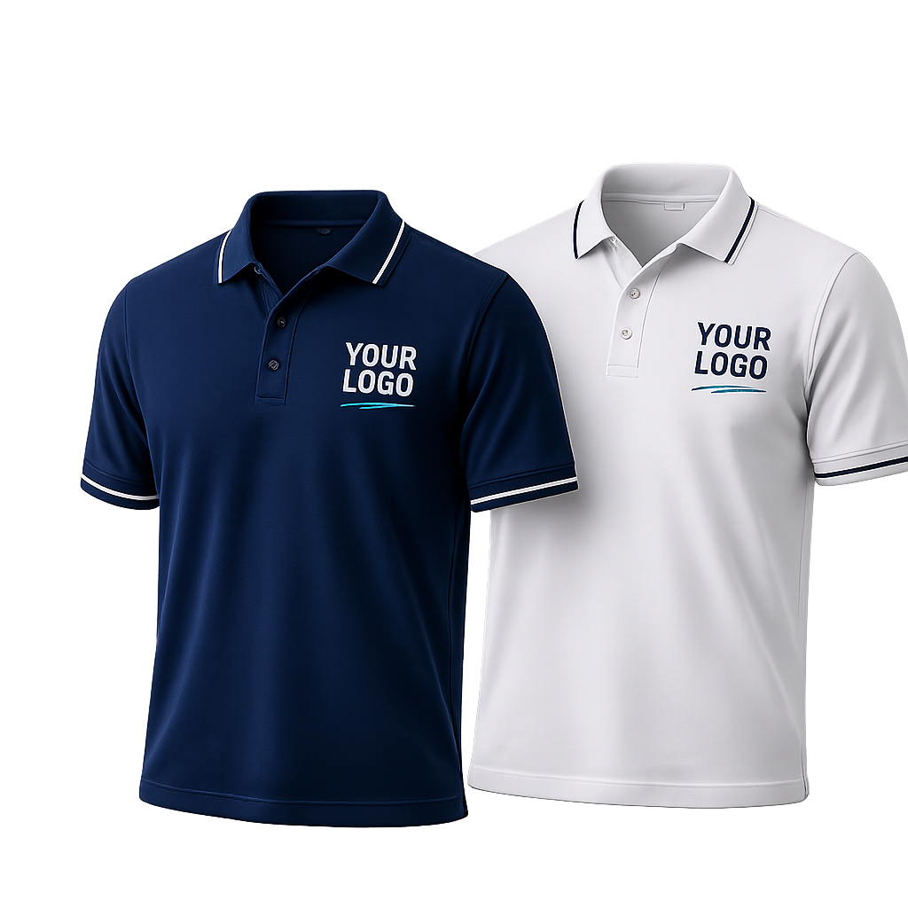 Custom cotton blend polo shirts in Thailand