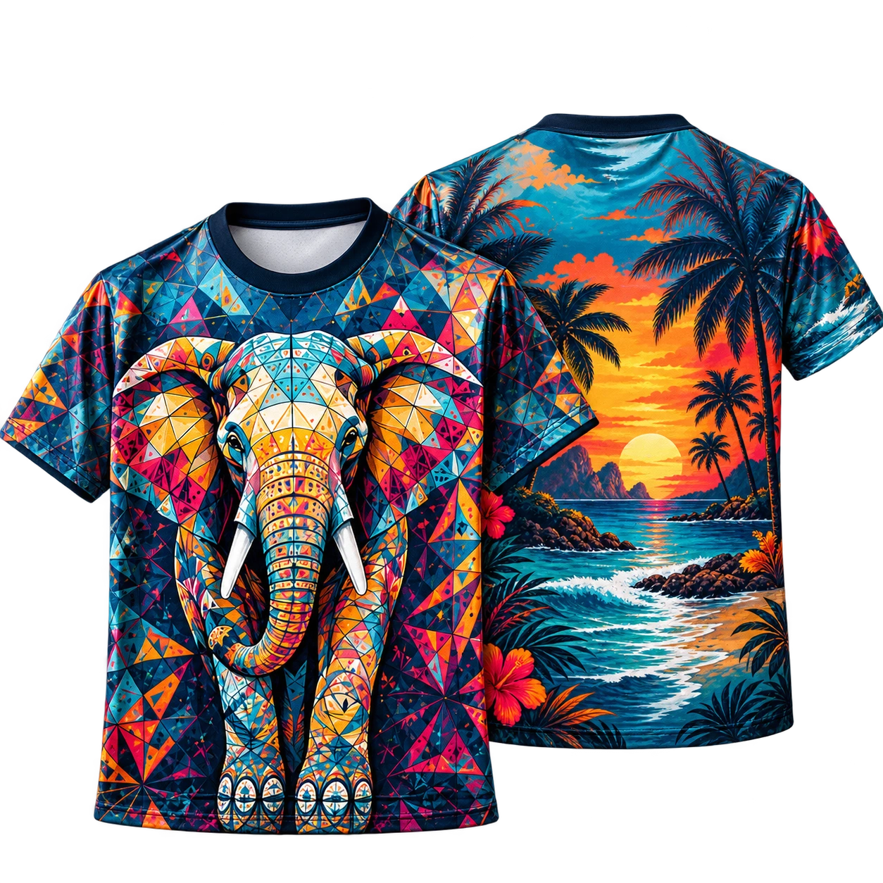 Custom sublimation T-shirts in Thailand